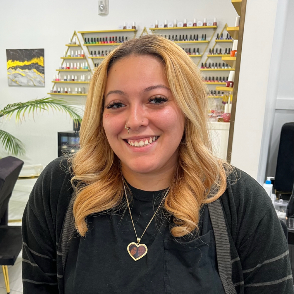 Angie Alvarez at DREAM NAIL SALON in Raleigh, NC
