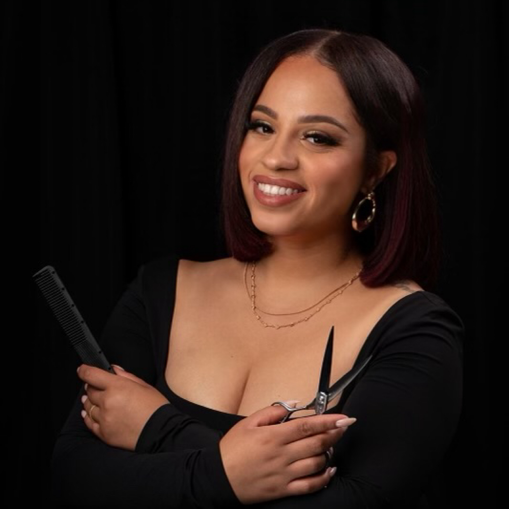 Shanice Morales at Beauty Bee’s in Reading, PA