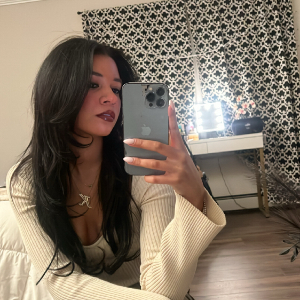Karina Sokol at Salon J. Bella in Commack, NY