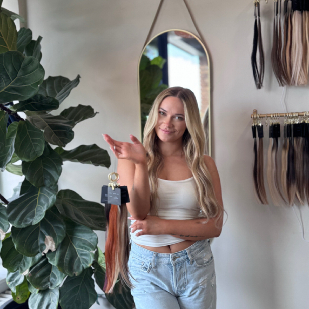 Shea Walker at Pretty Moon Salon in Verona, NJ