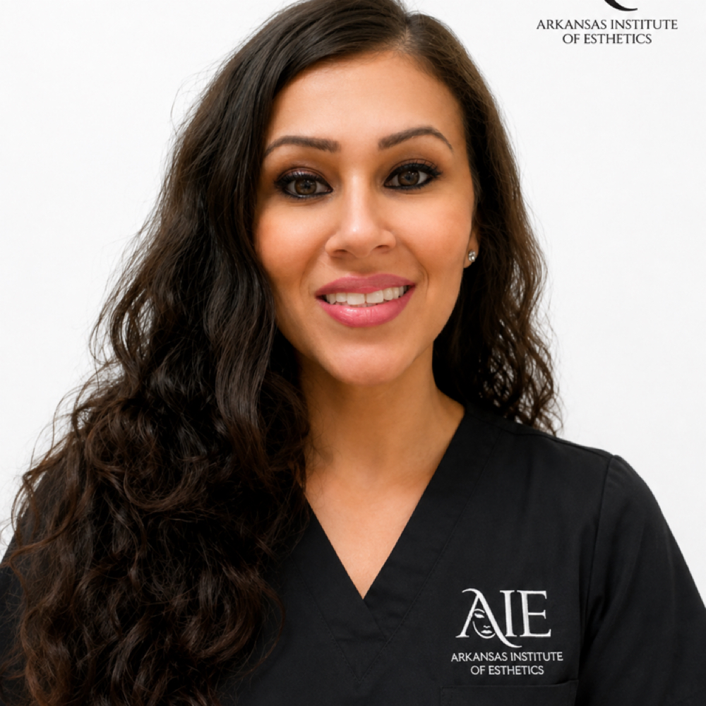 Elisha Patrick at Arkansas Institute of Esthetics in Little Rock, AR
