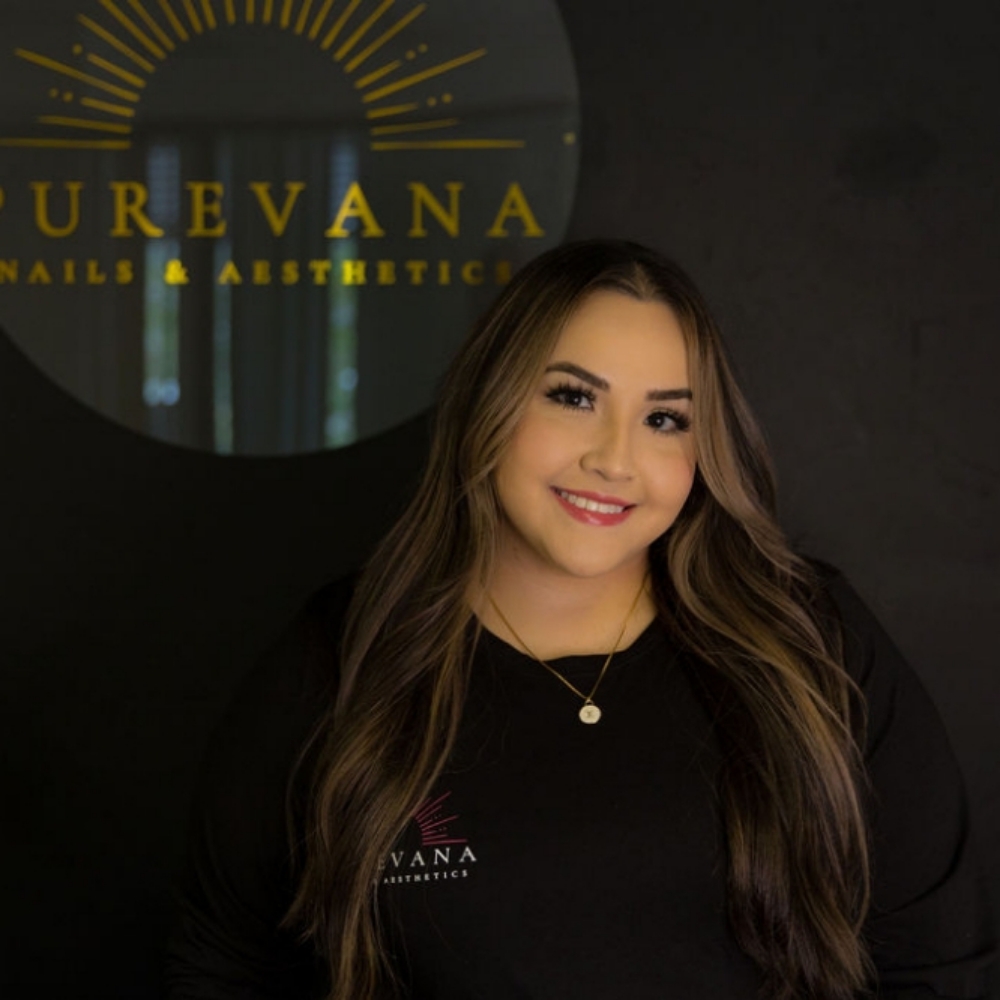 Jazmin Rodriguez at Purevana Nails & Aesthetics in Rifle, CO