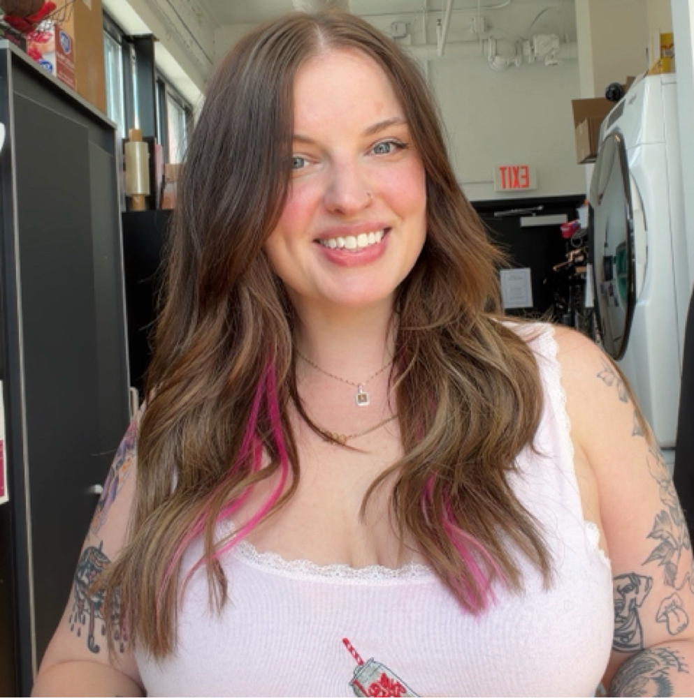 Brooke Gleason at j.luxe salon in Syracuse, NY