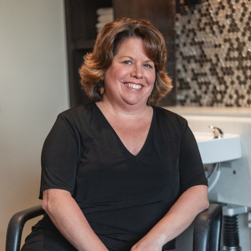 Wendi Horst at Martin's Hair Studio in New Holland, PA