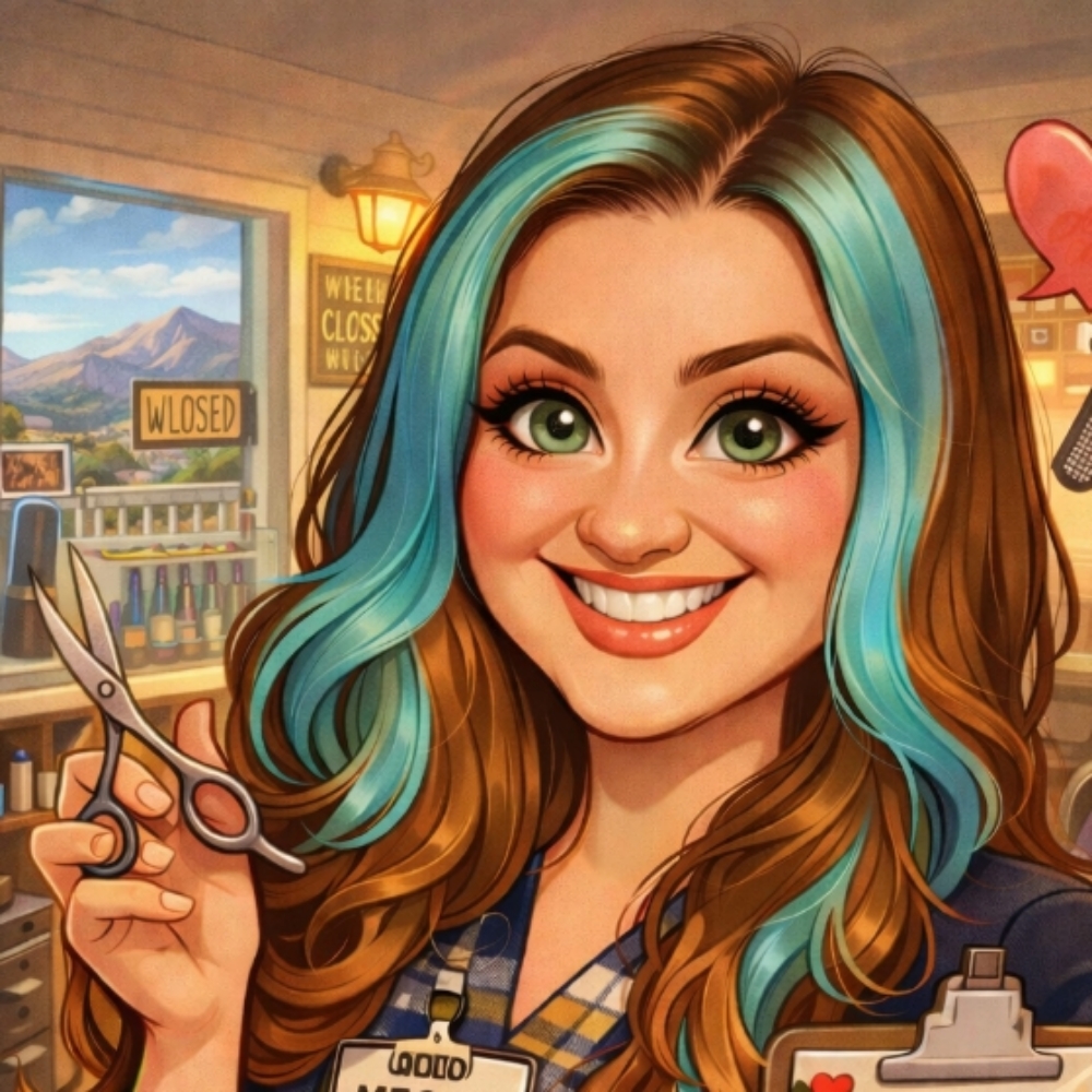 Megan Henrie at Megan's Beauty Room in Rifle, CO