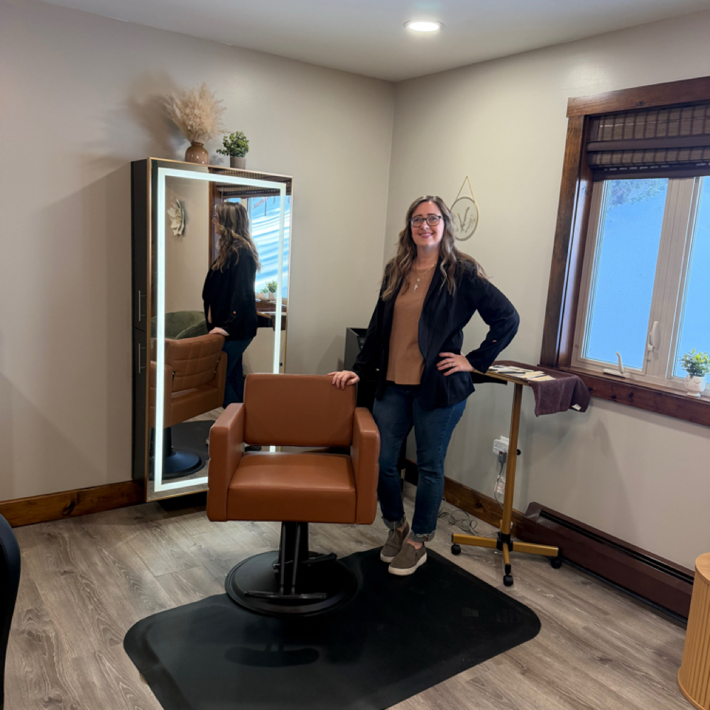 Kristen Smith at Rooted Beauty in Clarion, PA