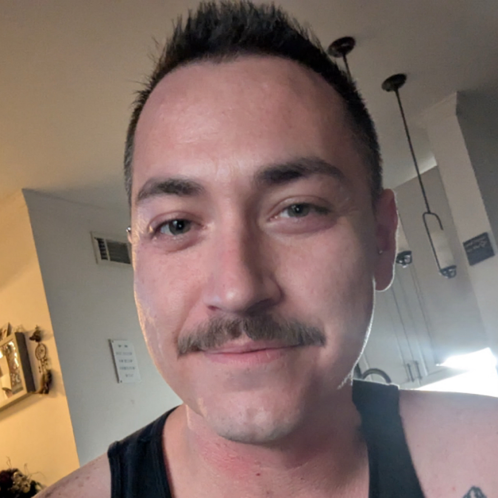 Kyle Mata-Hostetler at The Style Emporium in Colorado Springs, CO