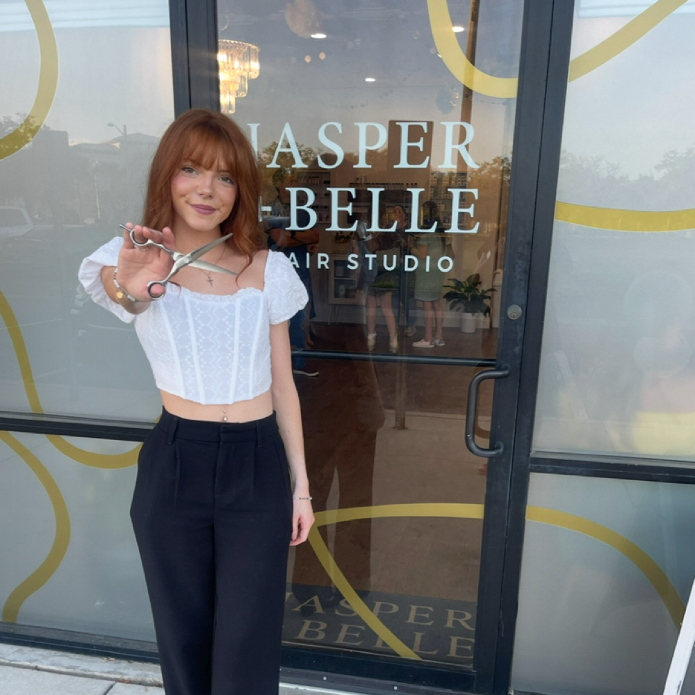 KALEIGH WILOTH at Jasper and Belle Hair Studio in FLEMING ISLAND, FL