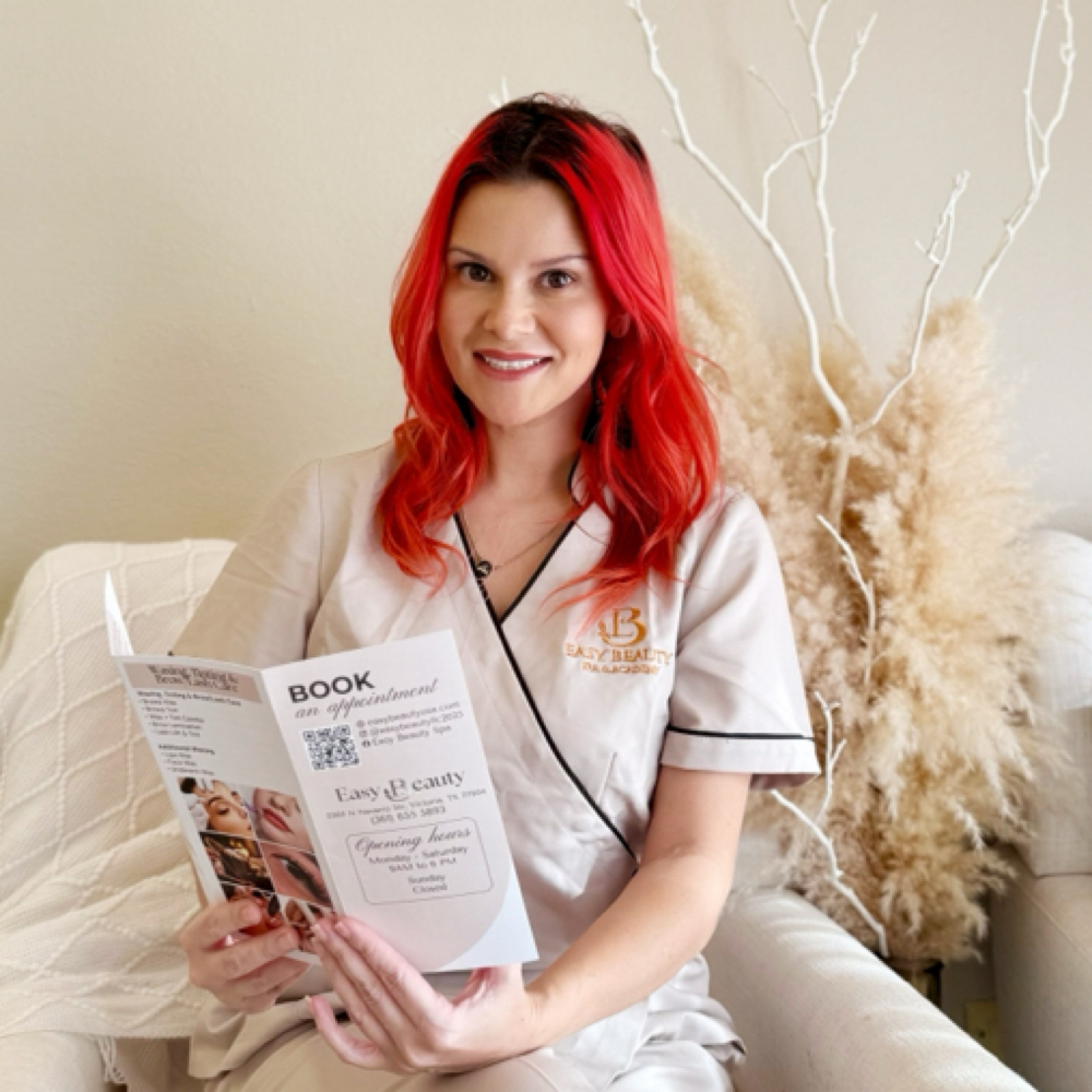 Jessica Robinson at Easy Beauty Spa in Victoria, TX