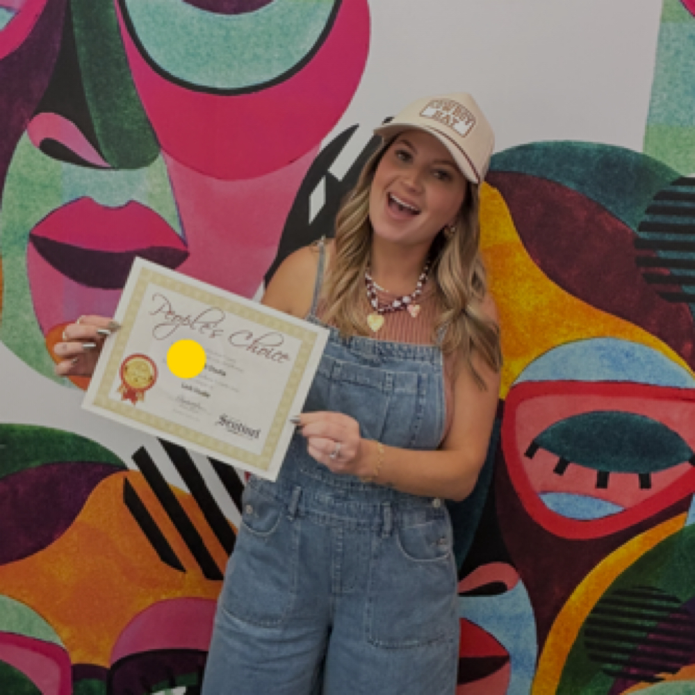 Andrea Whisenant at Vibe Lash Studio in Scottsboro, AL