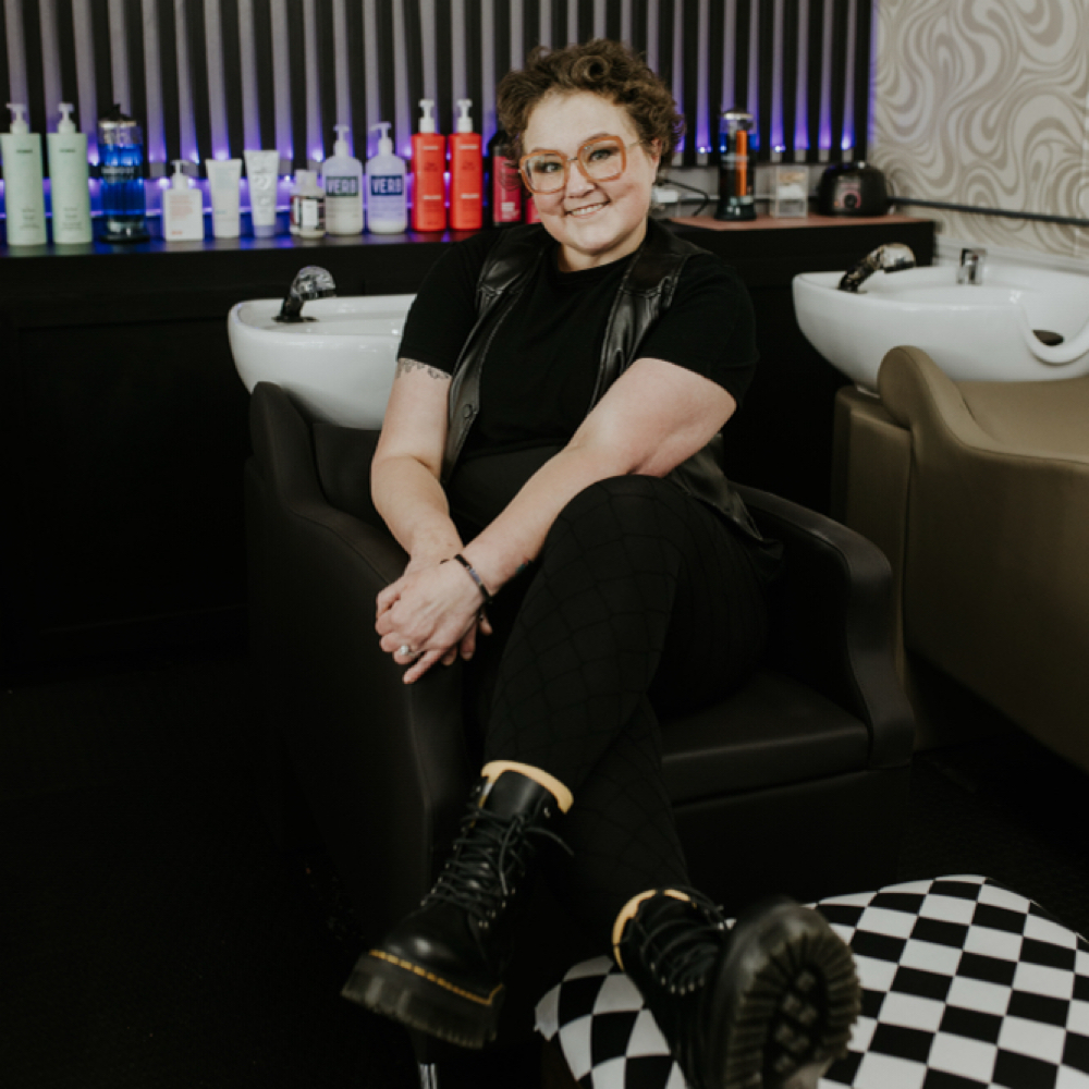 CJ Harris at Rogue Salon in Mount Holly, NC