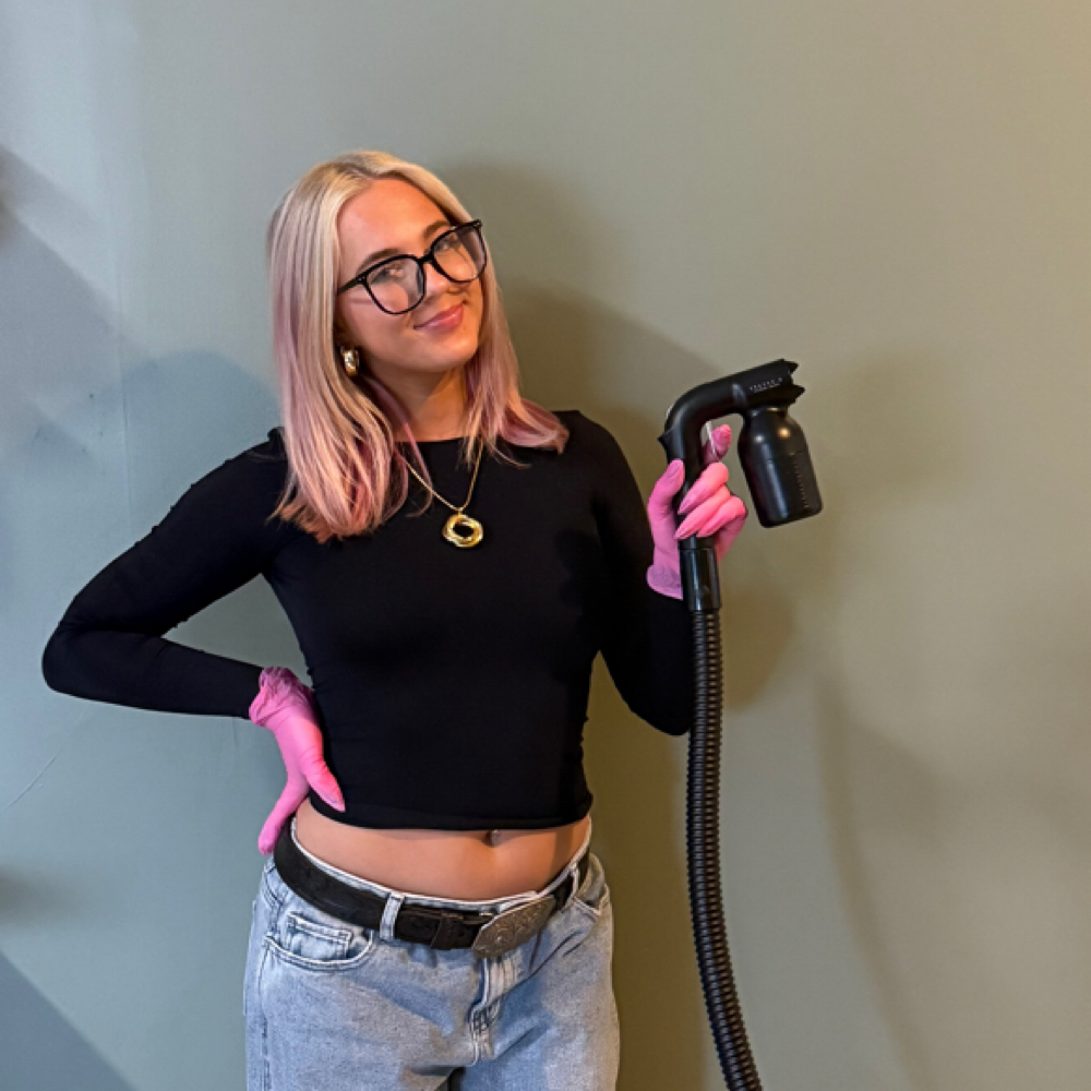 Shelby Starsiak at Hype Hair Society. in Westfield, MA