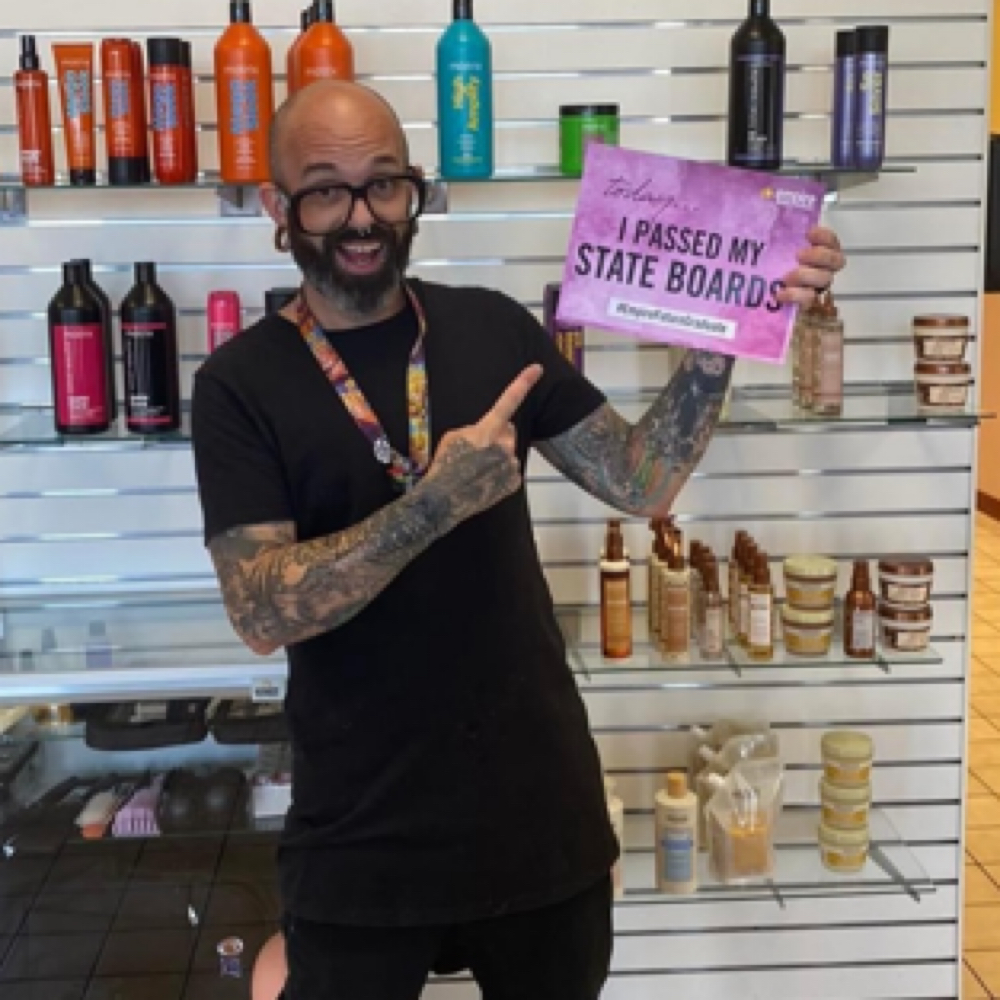 Skot Slater at U-Turn Salon in Palmyra, PA