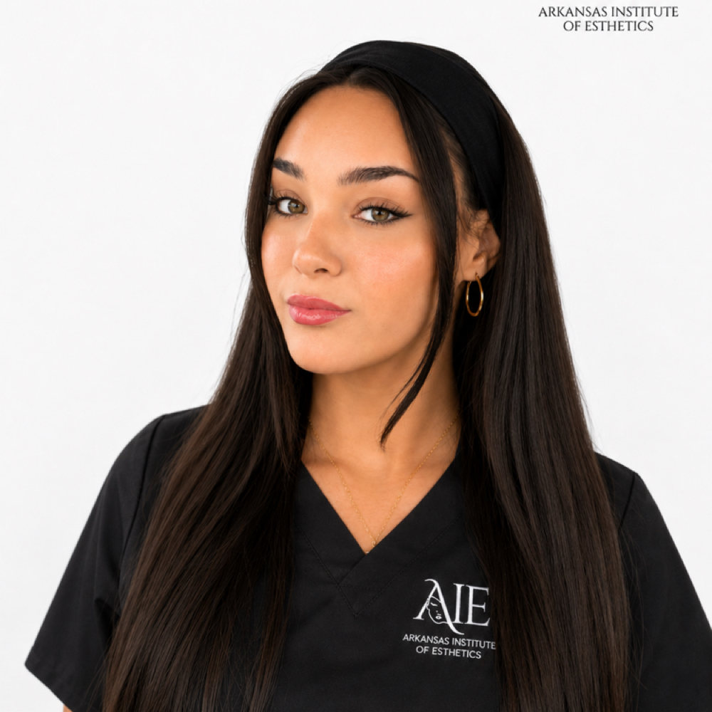 Haley Olson at Arkansas Institute of Esthetics in Little Rock, AR