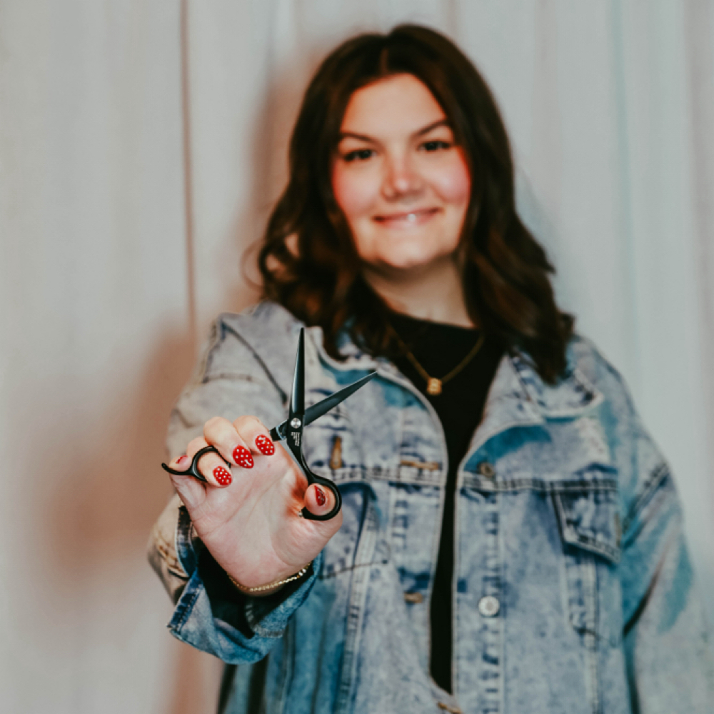 Baylee Ricke at Hair Headquarters in Harper, KS