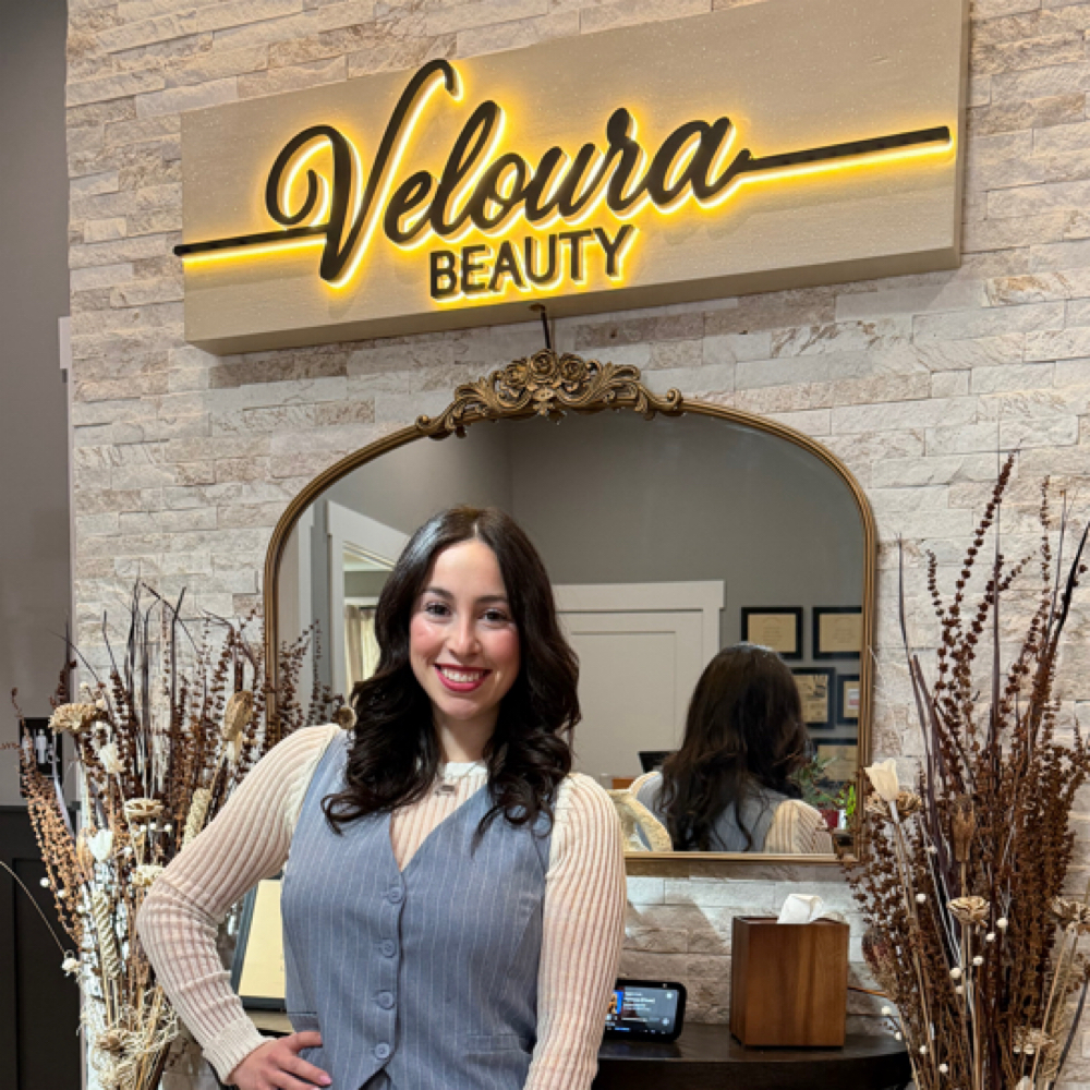 Reagan Martinez at Veloura Beauty in Boerne, TX