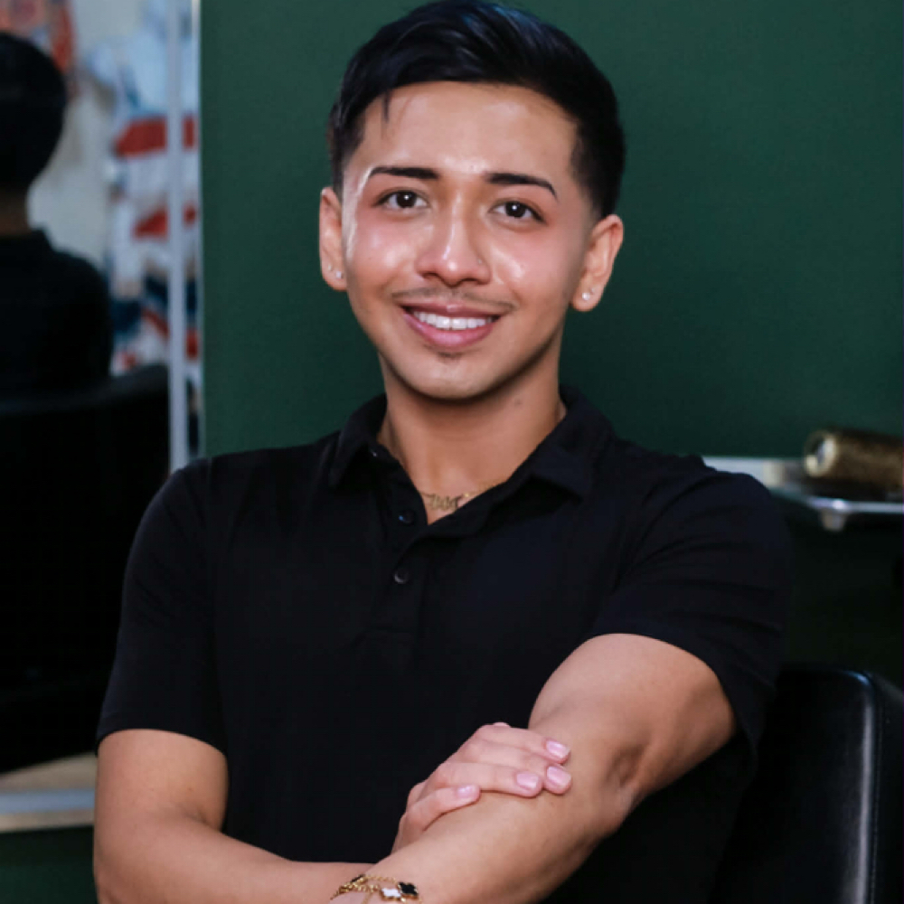 Michael Gutierrez at The Glow up Salon in San Angelo, TX