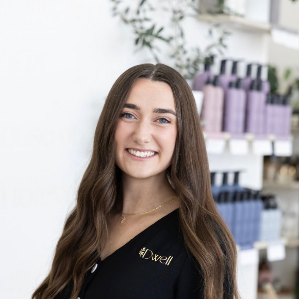 Hannah Visser at DWELL ~ Organic Salon & Scalp Spa in Mattawan, MI