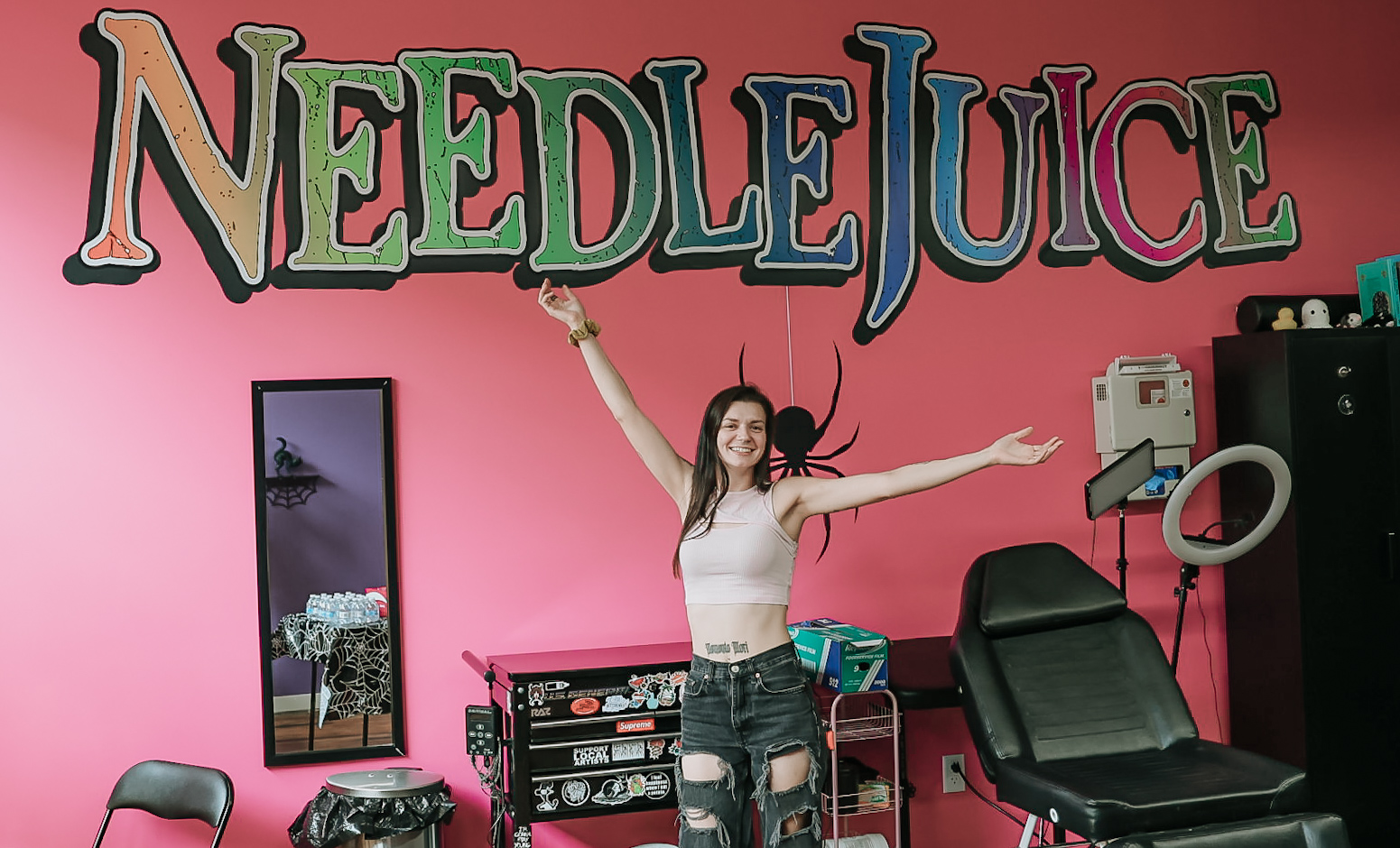 Bri Pro at NeedleJuice in Harrisonburg, VA