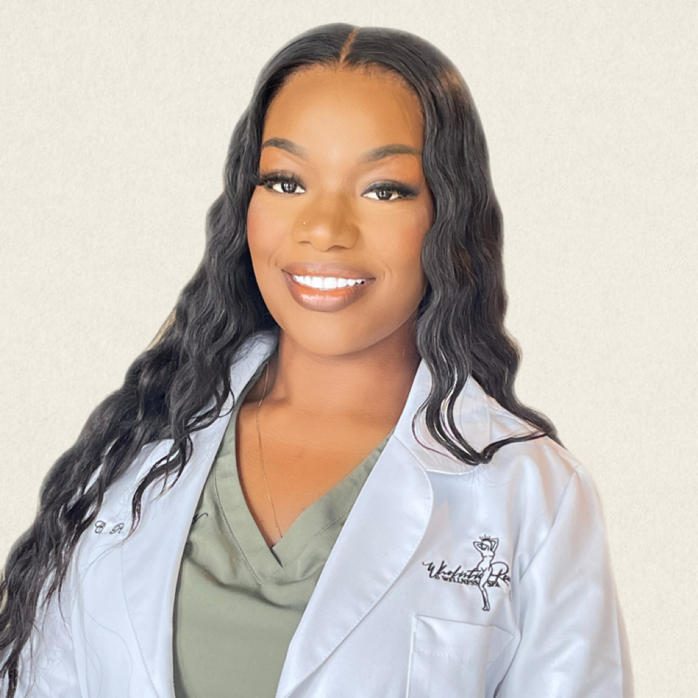 Kiana Collier at Wholistic Recovery & Wellness Spa in Snellville, GA