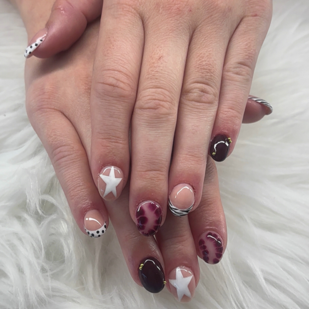 Jaylee Burchett at The Look Beauty Lounge in Bakersfield, CA