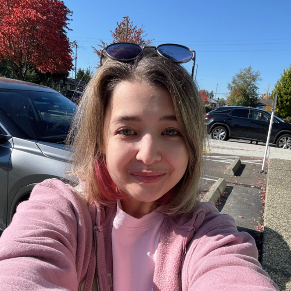 Ksusha Shishkina at The Flow Nails in Seattle, WA
