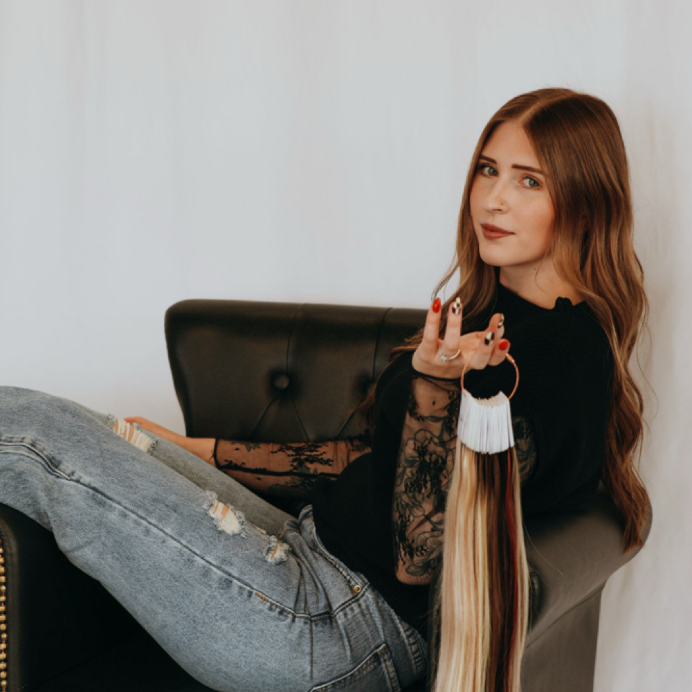 Morgan Womack at Mystic Mountain Salon & Boutique in Sonora, CA