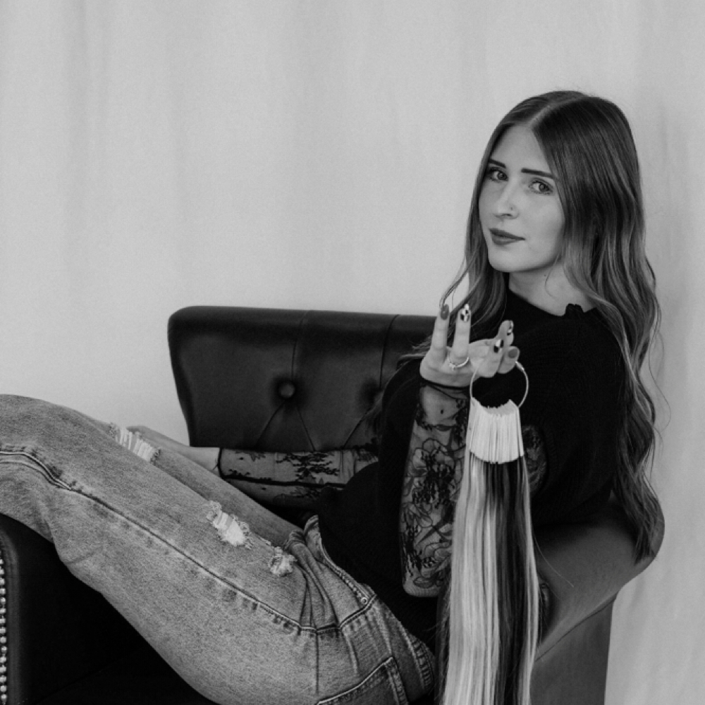 Morgan Womack at Mystic Mountain Salon & Boutique in Sonora, CA