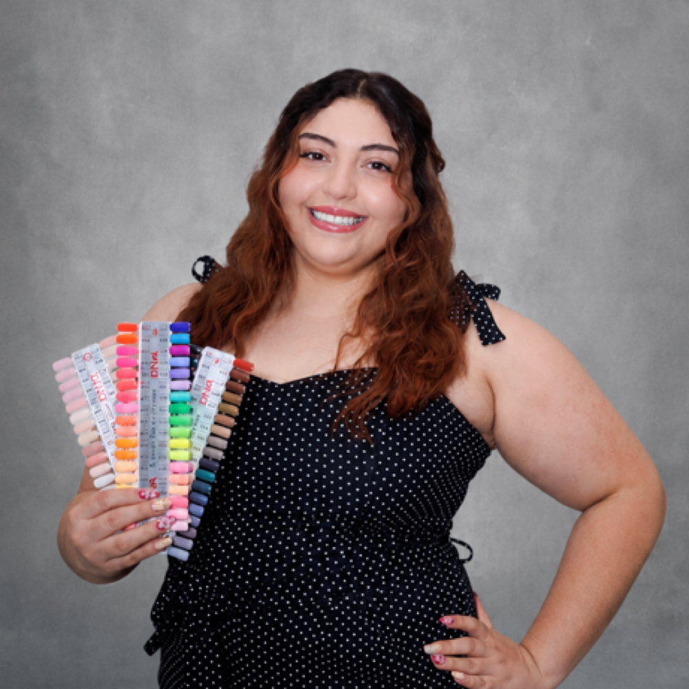 Abril Osuna at Herencia Salon LLC in Gilman, IL