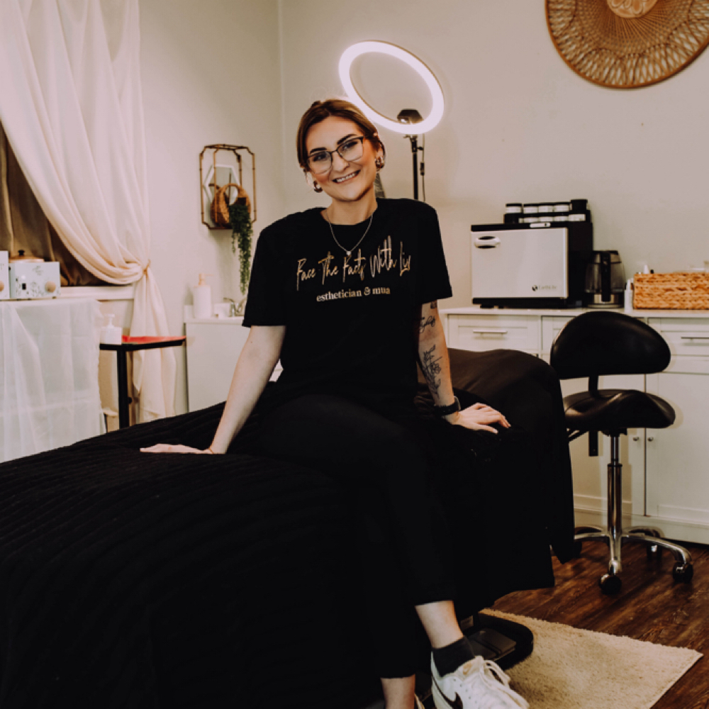 Master Esthetician Olivia Villarreal at Face The Facts With Liv in Deridder, LA