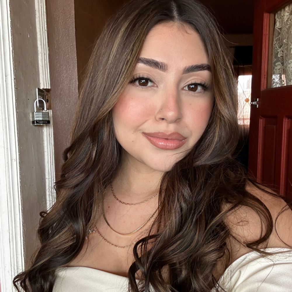 Andrea Larios at Magic Scissors Hair Design in Riverside, CA