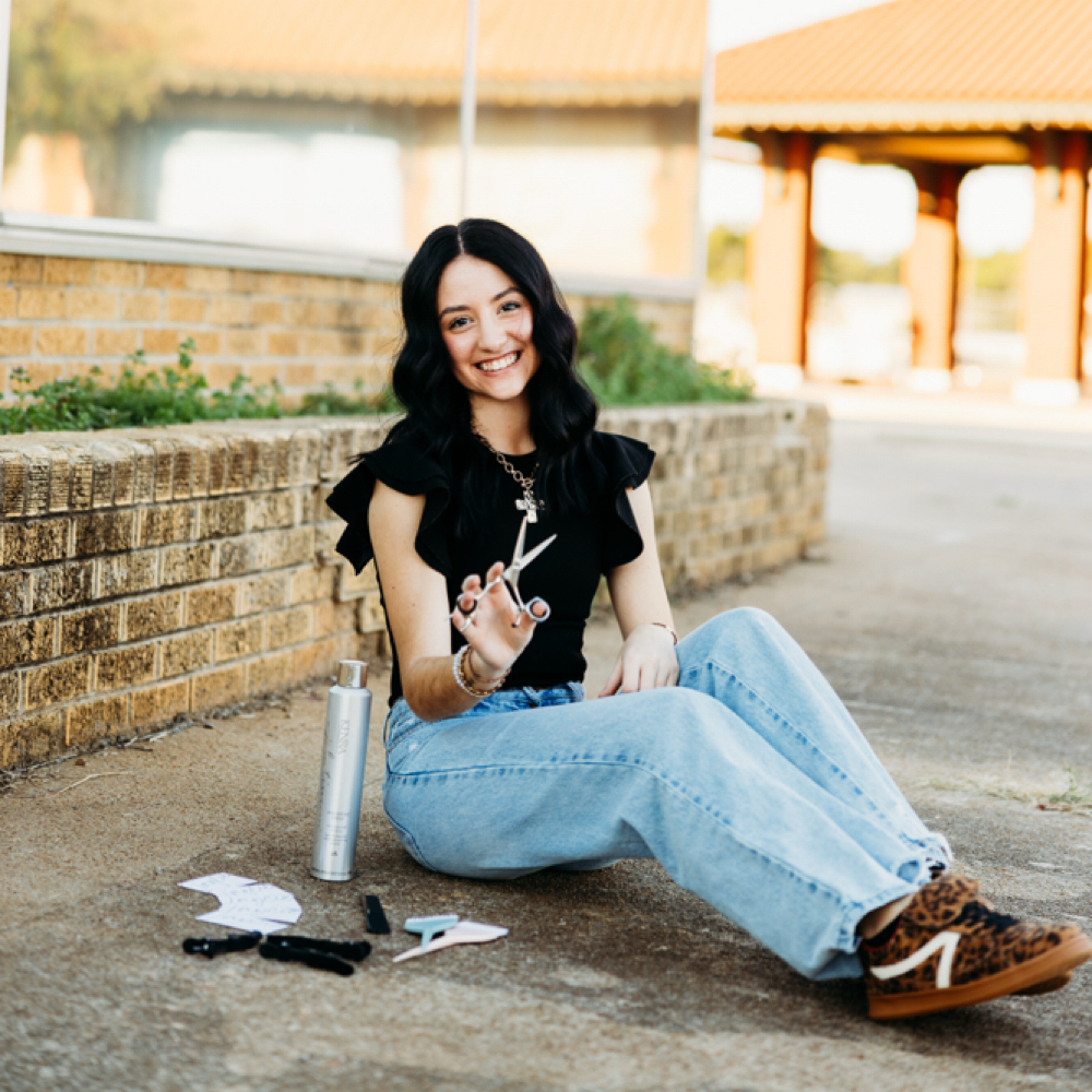 Jaycie Bull at Meraki Hair Studio in Russellville, AR