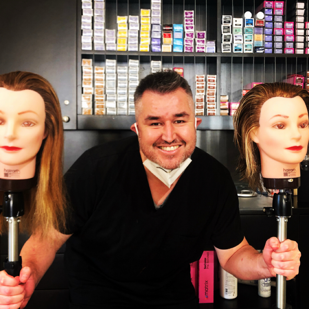 Jorge H at Shear & Color in Goleta, CA