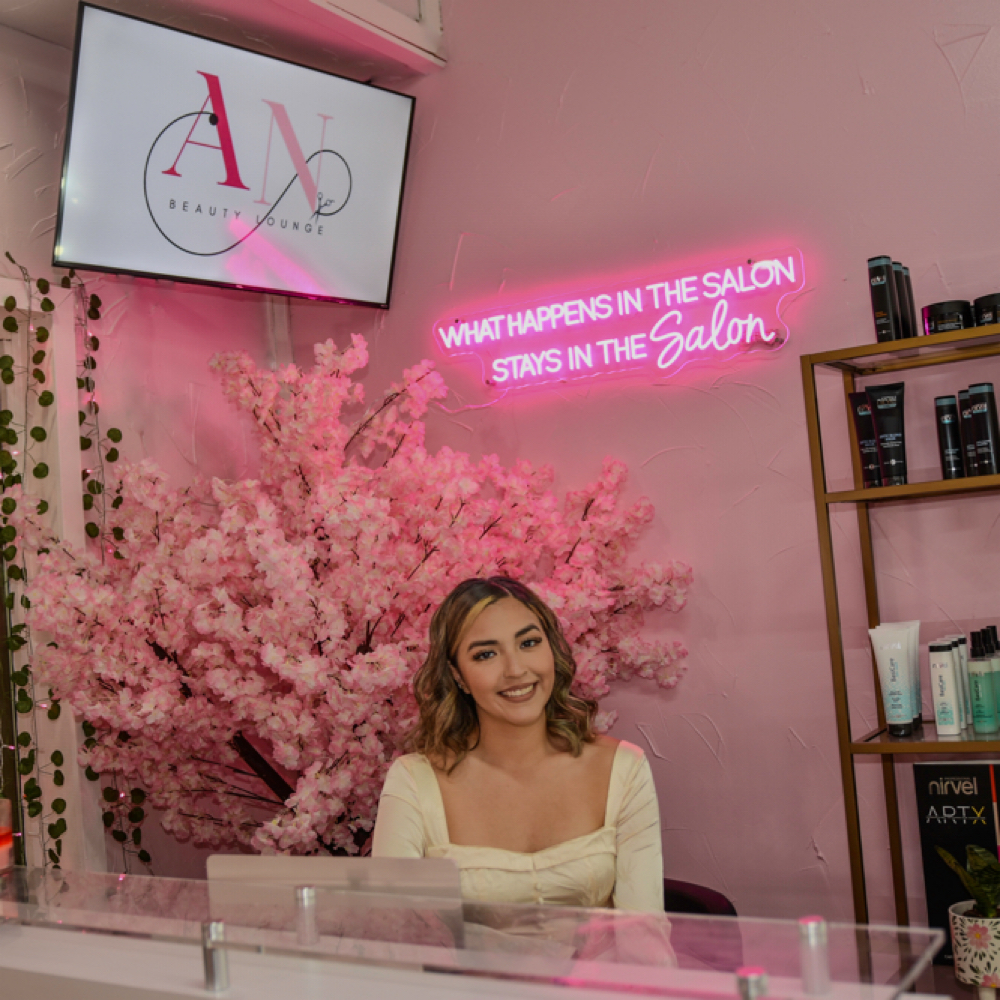 Nayvit Itzel at AN Beauty Lounge in Cedar Hill, TX