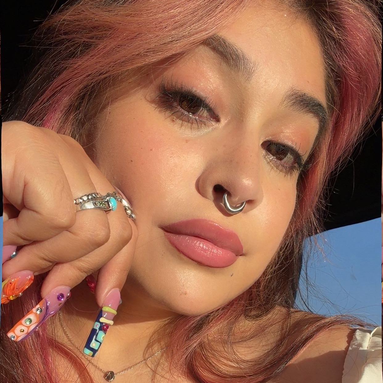 Cassandra Hernandez at Slay Lounge Beauty Collective in Oklahoma City, OK