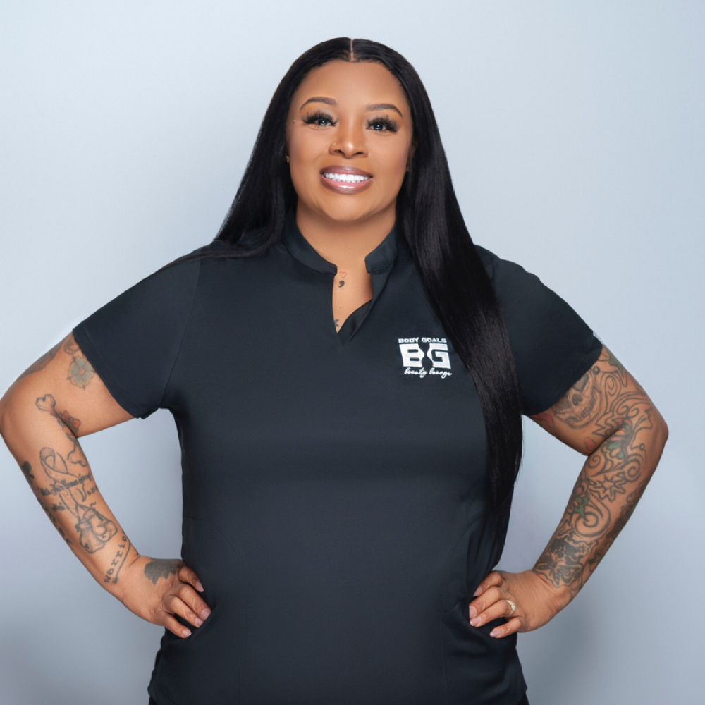 Robin McAdoo at BodyGoals Beauty Lounge in Greensboro, NC