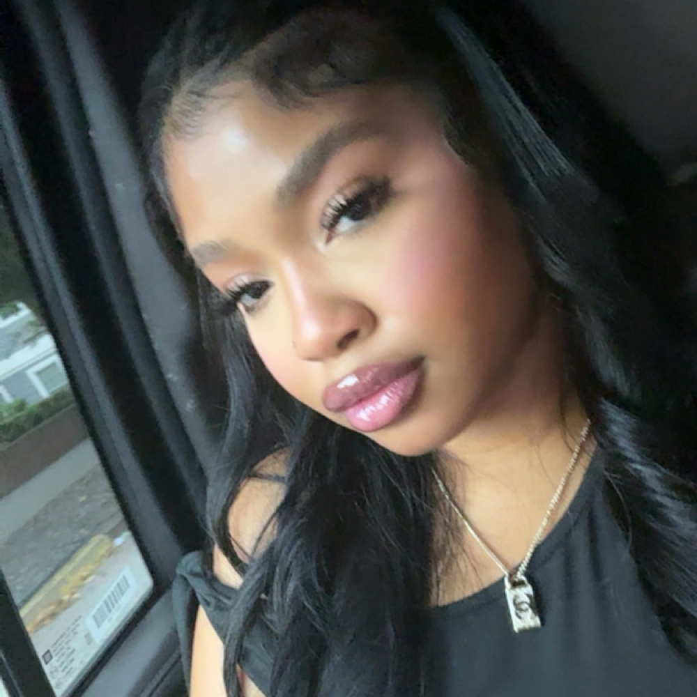 Olivia Broadnax at Designer Glitz & Glamour Salon and Med Spa in Universal City, TX