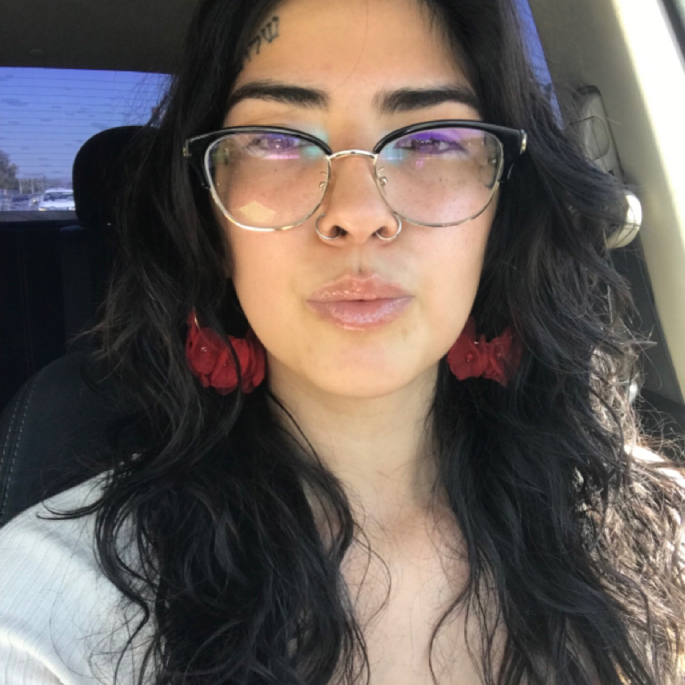 Destiny Rodriguez at Mandy Q Nails Art in Carlsbad, CA