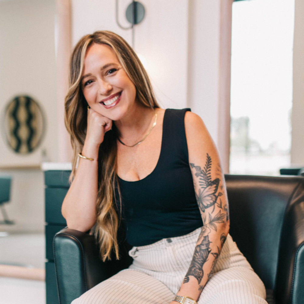 Cassie Streicher at The BOB Salon in Fort Wayne, IN