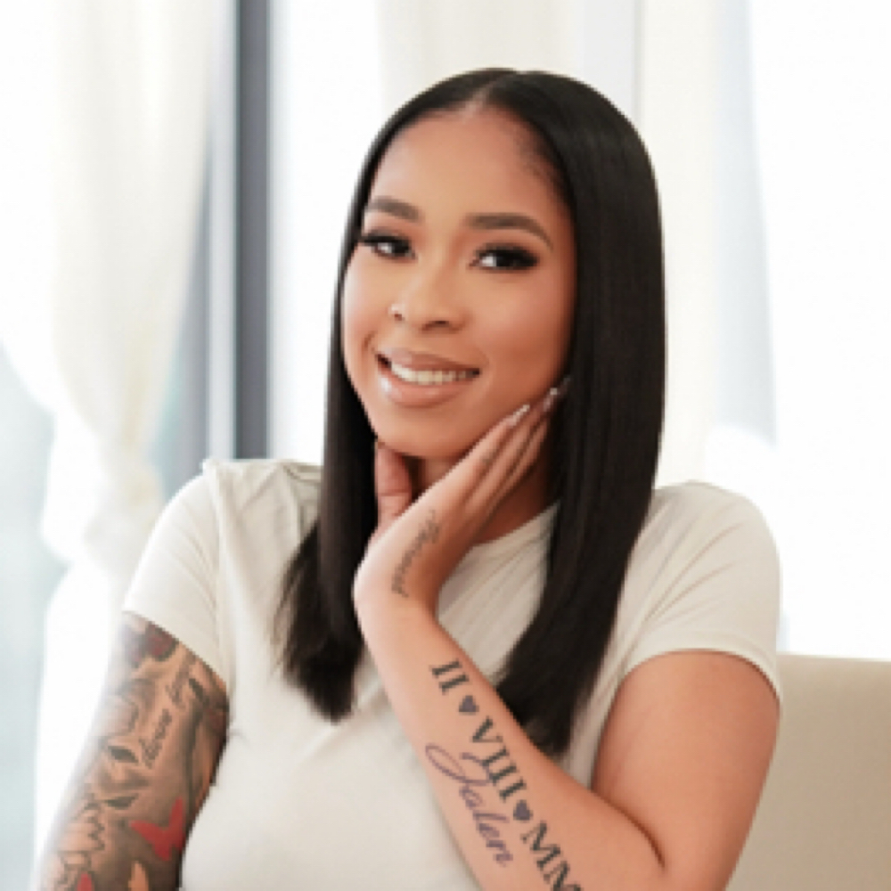 Aniya Sparks at Purebana HairCare Retreat in Royal Oak, MI