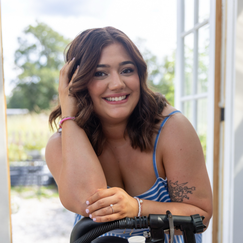 Kendal Whitaker at Full Bloom Salon in Slaughter, LA