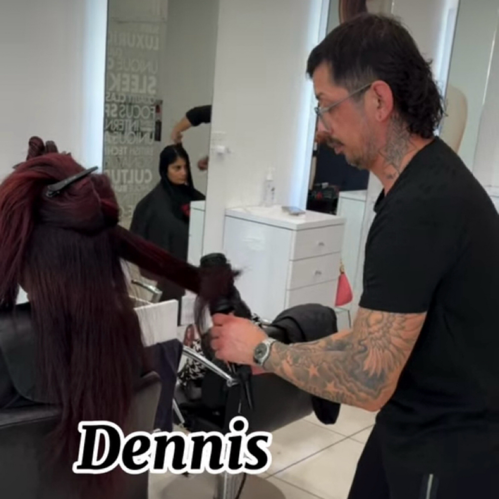 Dennis Gracia at MINT hair studio in seattle, WA
