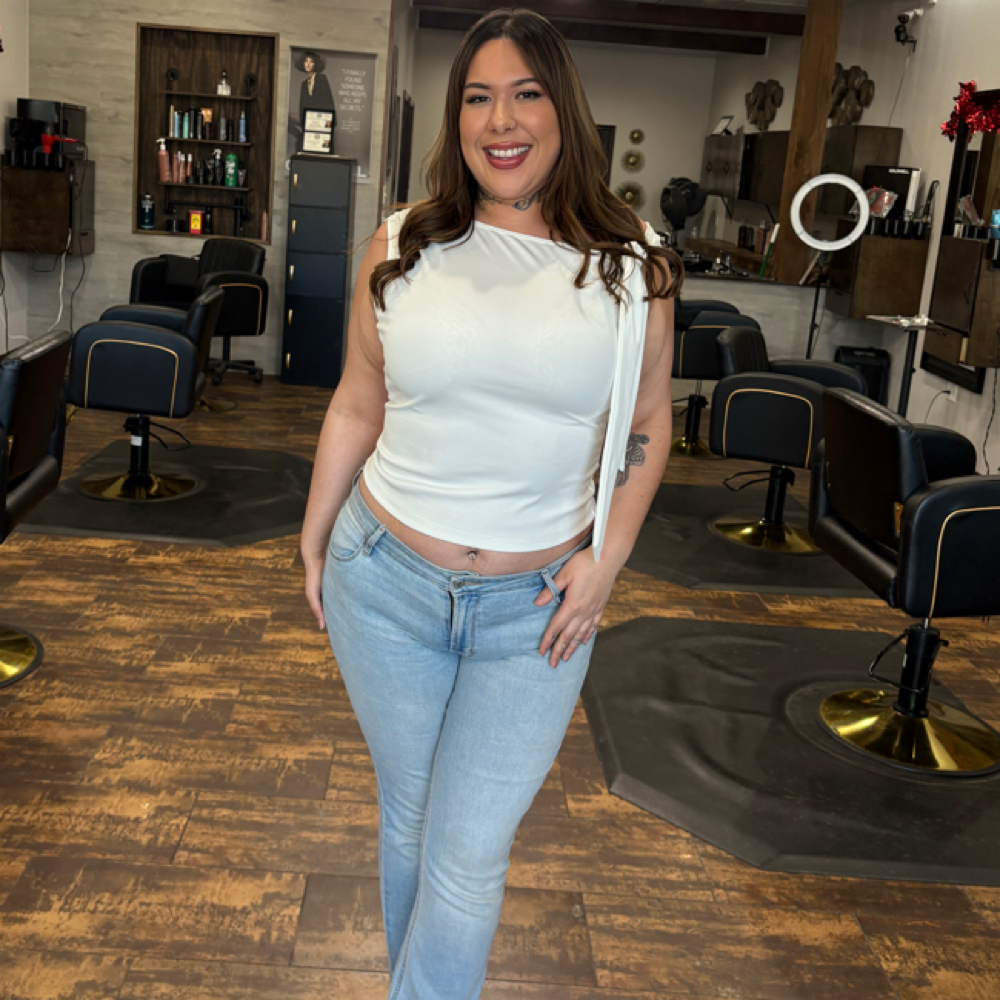 Elisa Valdez at Hair Affairs in San Antonio, TX