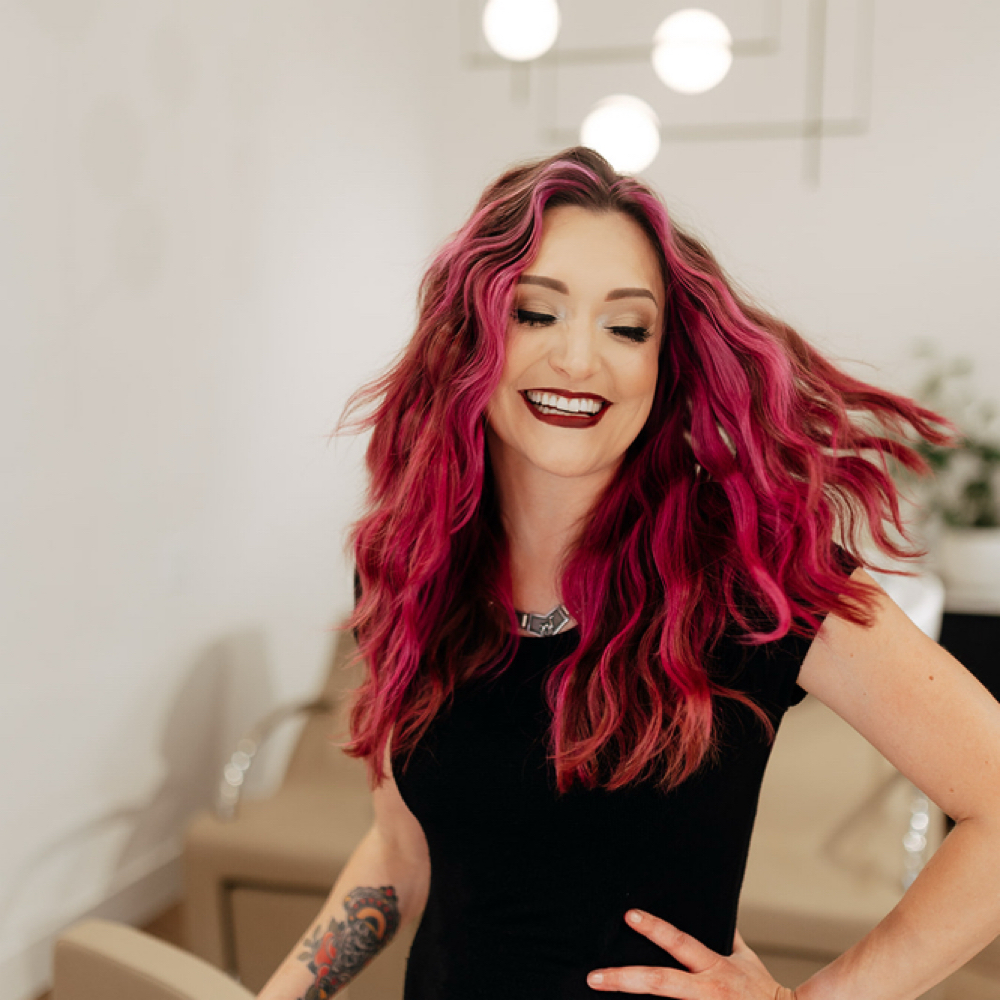 Catherine Withers at Shag Salon in Sacramento, CA
