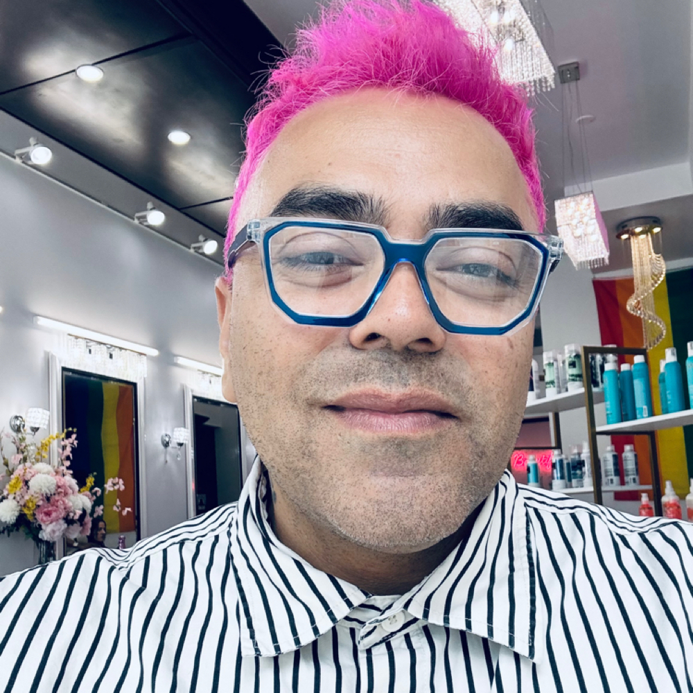 Joaquin Hinojosa at Joaquin  Hinojosa Studio in Chicago, IL