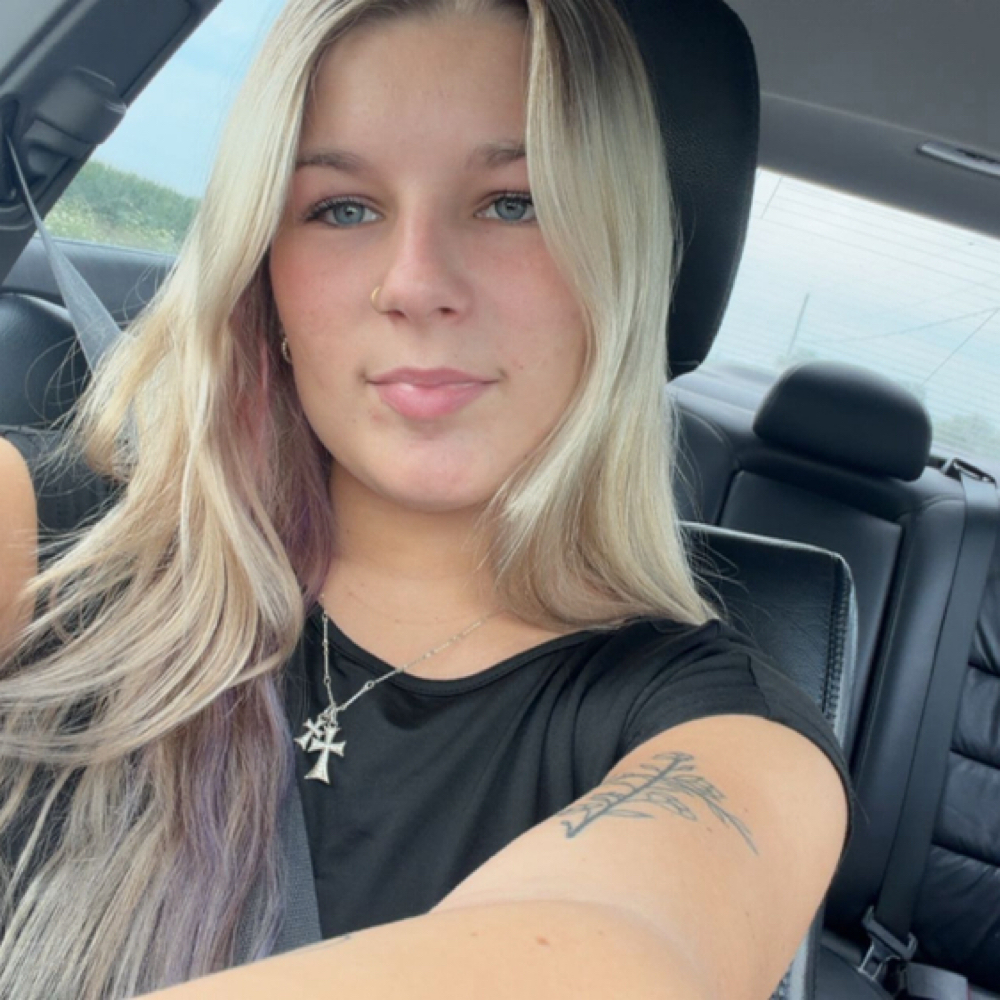 Hailey Harvey at Anew Salon in Winchester, IN