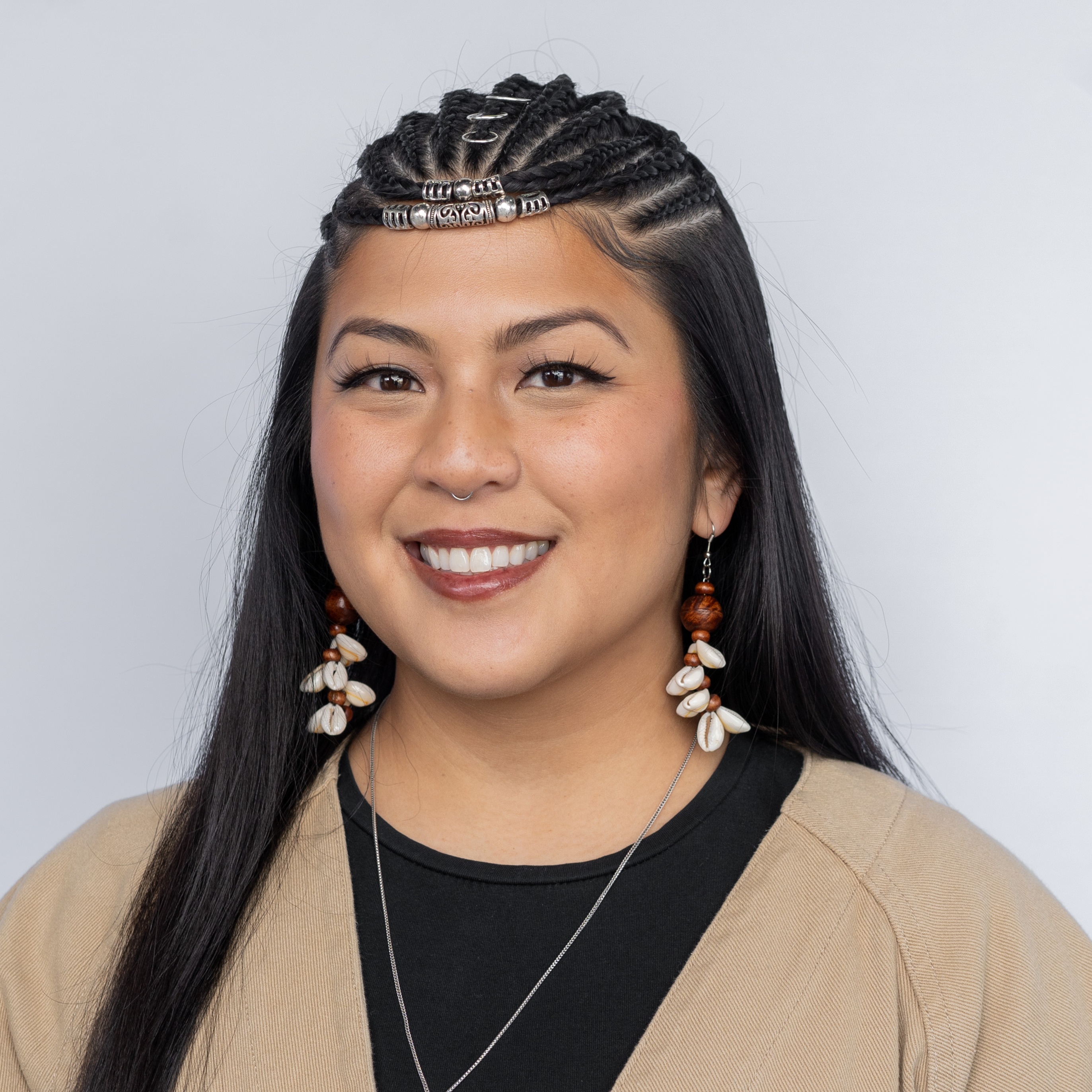 Kristina Agoncillo at RIVER + REIGN SALON in Highland Park, CA