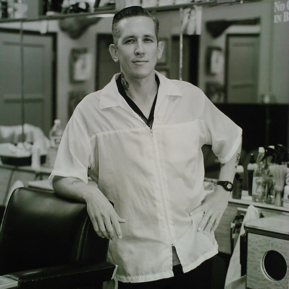 Chuck B at Prohibition Proper Barbershop in Nashville, TN