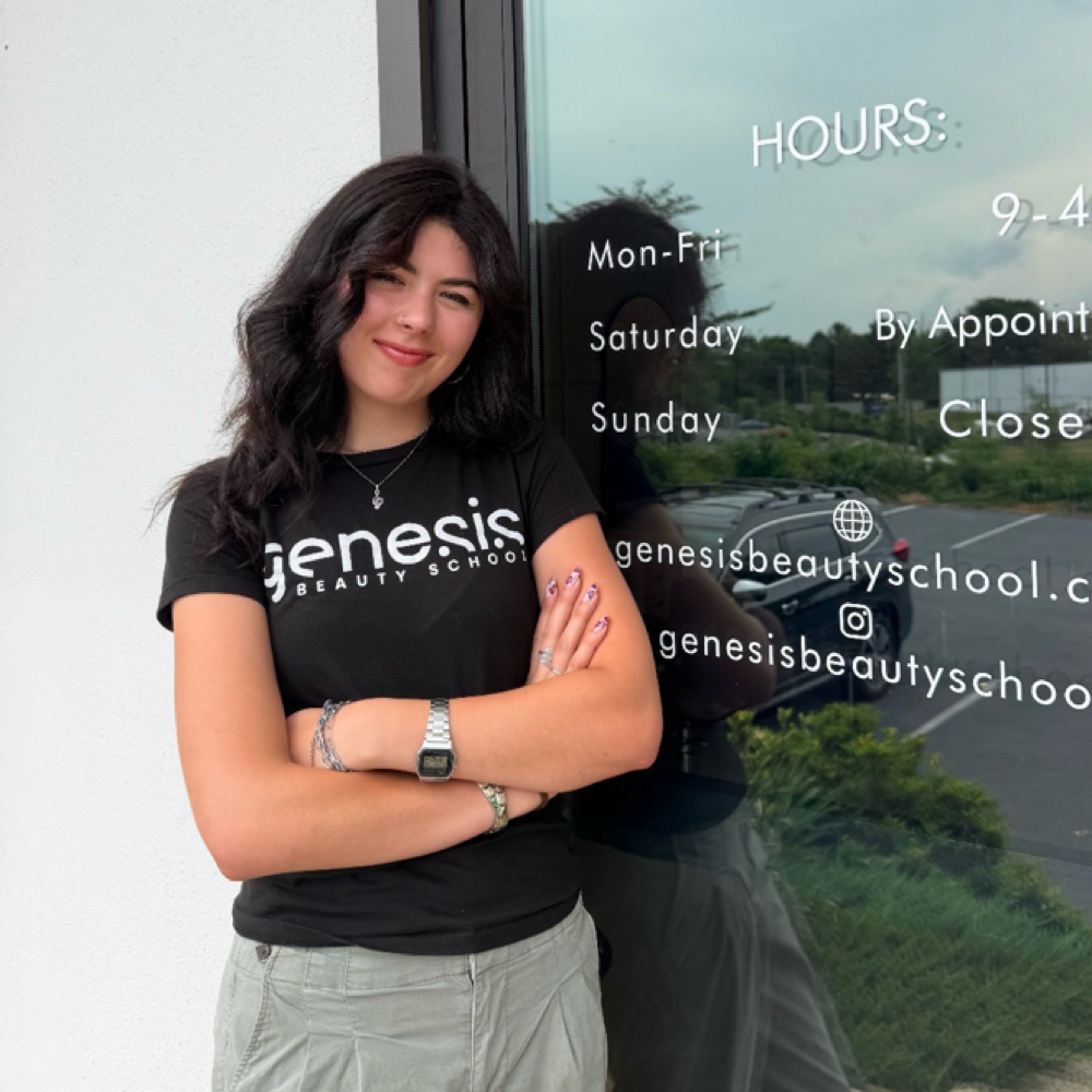 Mary Warner at Genesis Beauty School in Lancaster, PA
