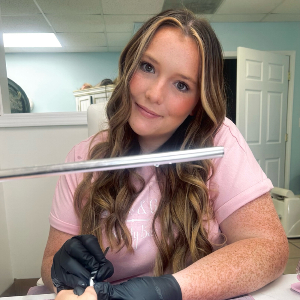 Matilyn Blackwell at Goodness & Grace Beauty Bar in Philadelphia, MS